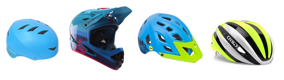 Типы шлемов