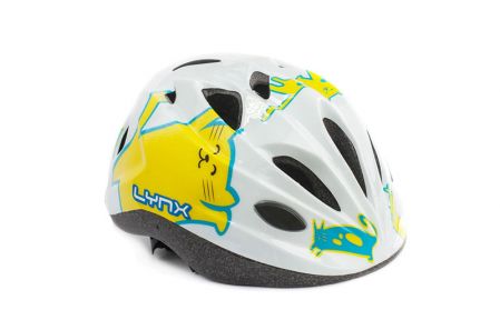 Шлем Lynx Kids White Cats 52-56(р) белый
