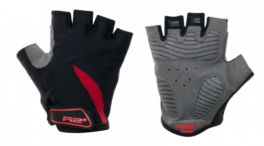 Перчатки R2 Vicky 8-10(р) черно-красные