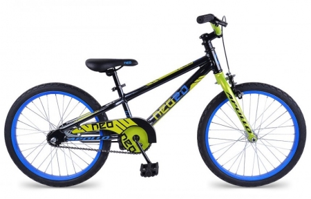Велосипед 2017 Apollo Neo 20 Boys черно-зеленый