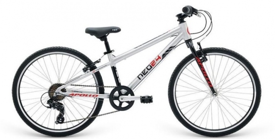 Велосипед 2018 Apollo Neo 24 Boys черно-красный