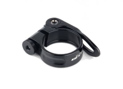 Подседельный хомут GUB черный, с эксцентриком 34.9 мм