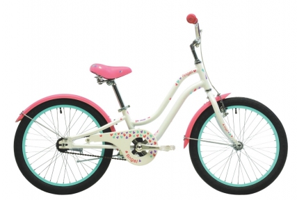 Велосипед 2018 Pride Angel 20 бело-розовый