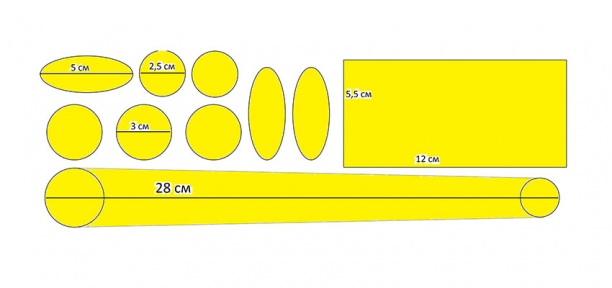 Защита рамы Green Cycle CPG-501 набор самоклеек 10 шт.