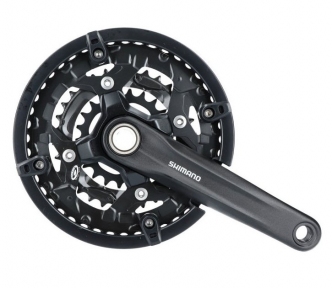 Шатуны Shimano FC-MT300-3 44X32X22 с защитой, без компонентов каретки