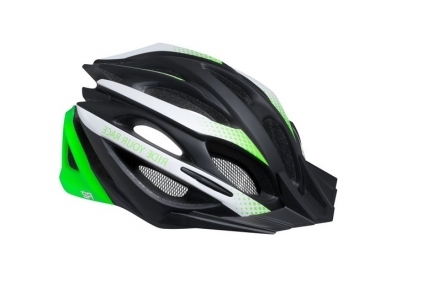 Шлем R2 PRO-TEC 58-62(р) черно-зеленый