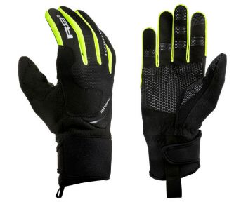 Перчатки R2 Blizzard XL(р) черно-зеленый