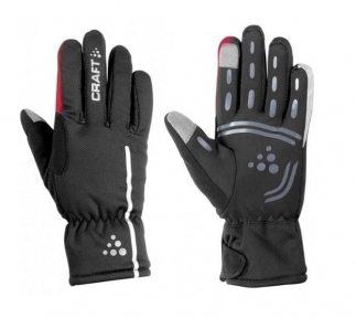 Перчатки Craft Siberian glove L(р) black-red