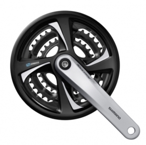 Шатуны Shimano FC-TX801 42X32X22 защита