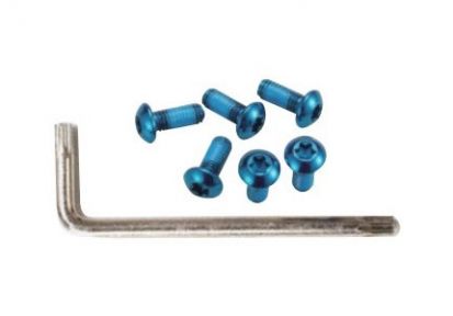 Запчасти Alligator болты для ротора Torx 6шт. синие + ключ