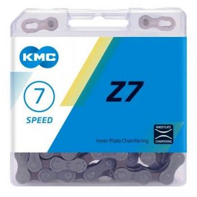 Цепь KMC Z-7 6/7/8 скоростей + замок