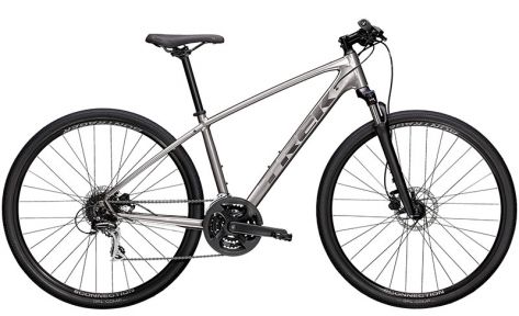 Велосипед 2021 Trek Dual Sport 2 M(р) серый