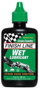 Смазки Finish Line для цепи Wet CrossCountry 60ml
