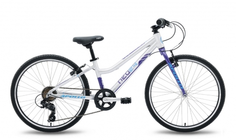 Велосипед 2018 Apollo Neo 24 Girls фиолетово-синий