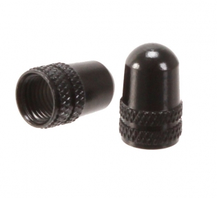 Запчасти Alligator колпачок на камеру Schrader, черный 2шт