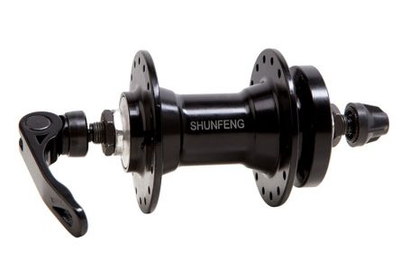 Втулка передняя ShunFeng SF-A217F 32H черная