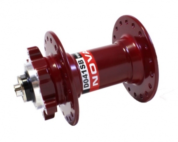 Втулка передняя Novatec D041SB 32H D красная