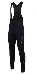 Велоштаны OnRide Bark зимние с лямками и памперсом M(р) черный