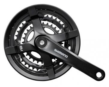 Шатуны Shimano FC-TY501 48X38X28 защита