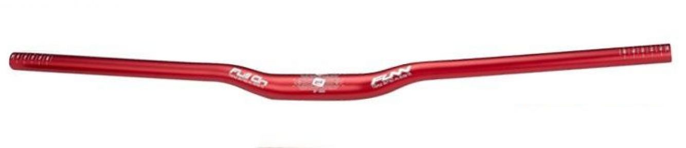 Руль FUNN Full On 31.8/750мм подьем 15мм красный