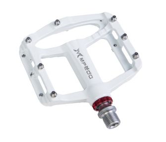 Педали Mpeda AL-65 белые на пром. подшипниках