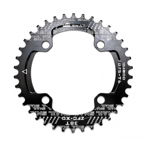 Звезда шатунов Snail NW 34T AL черная BCD104