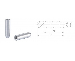 Запчасти Alligator концевик троса SILVER