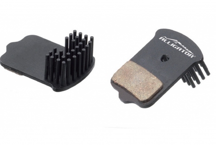 Тормозные колодки Alligator Avid Elixir органика с радиатором