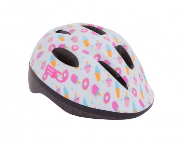 Шлем Green Cycle Sweet детский 48-52(р) бело-розовый