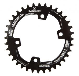 Звезда шатунов Snail NW 36T AL черная BCD96 для Shimano M7000