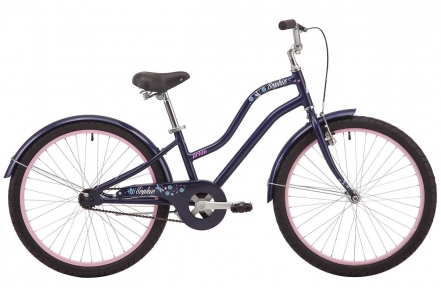 Велосипед 2019 Pride Sophie 4.1 24 темно-синий