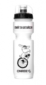Фляга OnRide Balance 20 0,8л прозрачная с колпачком