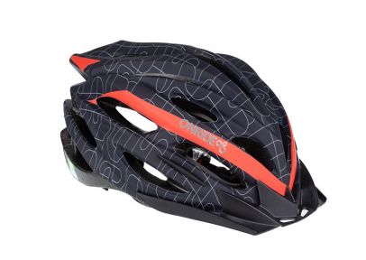 Шлем OnRide Grip 2023 55-58(р) черный-красный