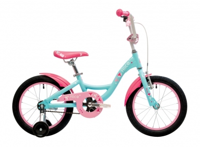 Велосипед 2018 Pride Alice 16 мятно-розовый