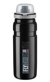 Фляга Elite FLY с крышкой, черная, 0,75л