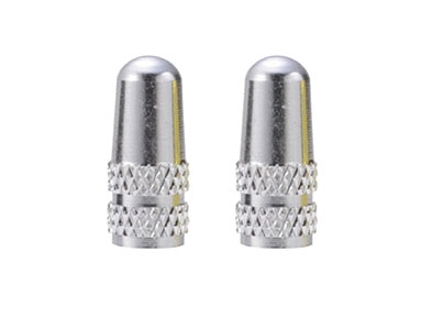 Запчасти Alligator колпачок на камеру Presta, серебро 2шт