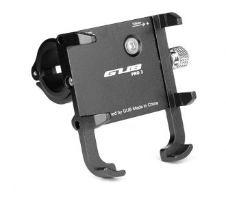 Крепление для смартфона GUB PRO-3 на руль черный