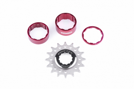 Запчасти FireEye SingleSpeed SSK 16T красный
