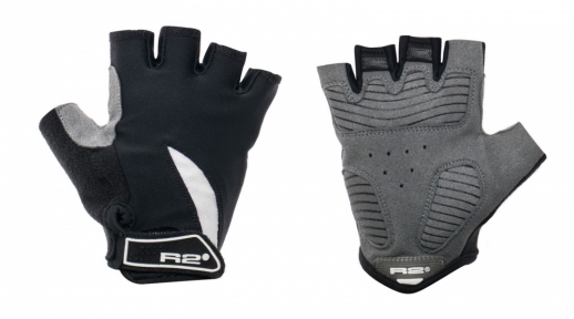 Перчатки R2 Vicky 8-10(р) черно-белые