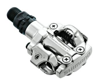 Педали Shimano PD-M520 серебро