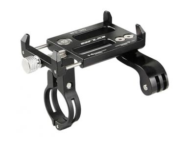 Крепление для смартфона GUB G-88 на руль/вынос/свет, черный