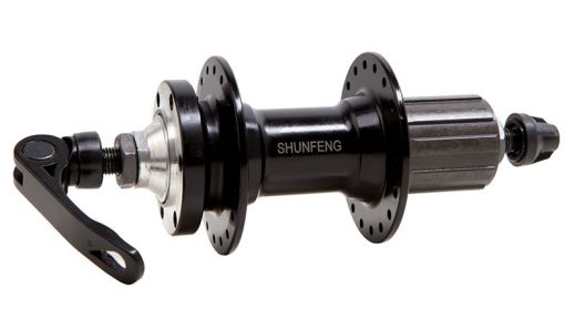 Втулка задняя ShunFeng SF-A217R 36H черная