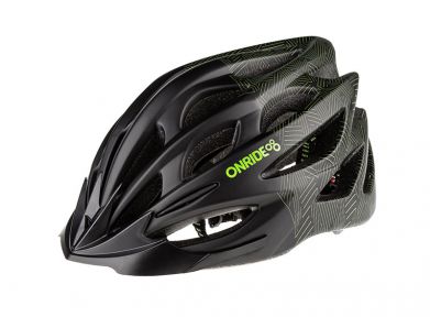 Шлем OnRide Mount 2022 58-61(р) черный/зеленый