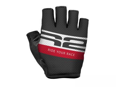 Перчатки R2 Ride XL(р) черный-бело-красный