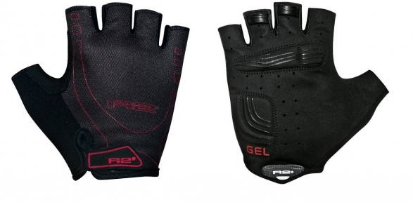 Перчатки R2 Cubeino L(р) черно-красные