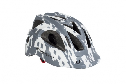 Шлем Green Cycle Space Invader 54-58(р) серо-белый