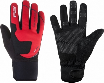 Перчатки R2 Blizzard L(р) красно-черный
