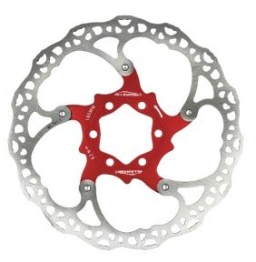 Ротор Alligator Moai 160мм RED