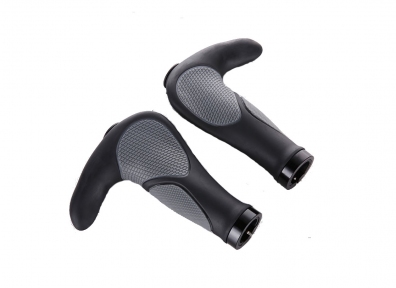 Грипсы Green Cycle GC-G232 эргономичные с рожками