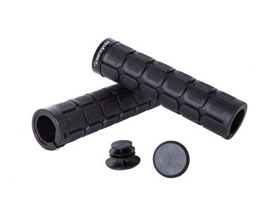 Грипсы Green Cycle GGR-419 черные, с замком